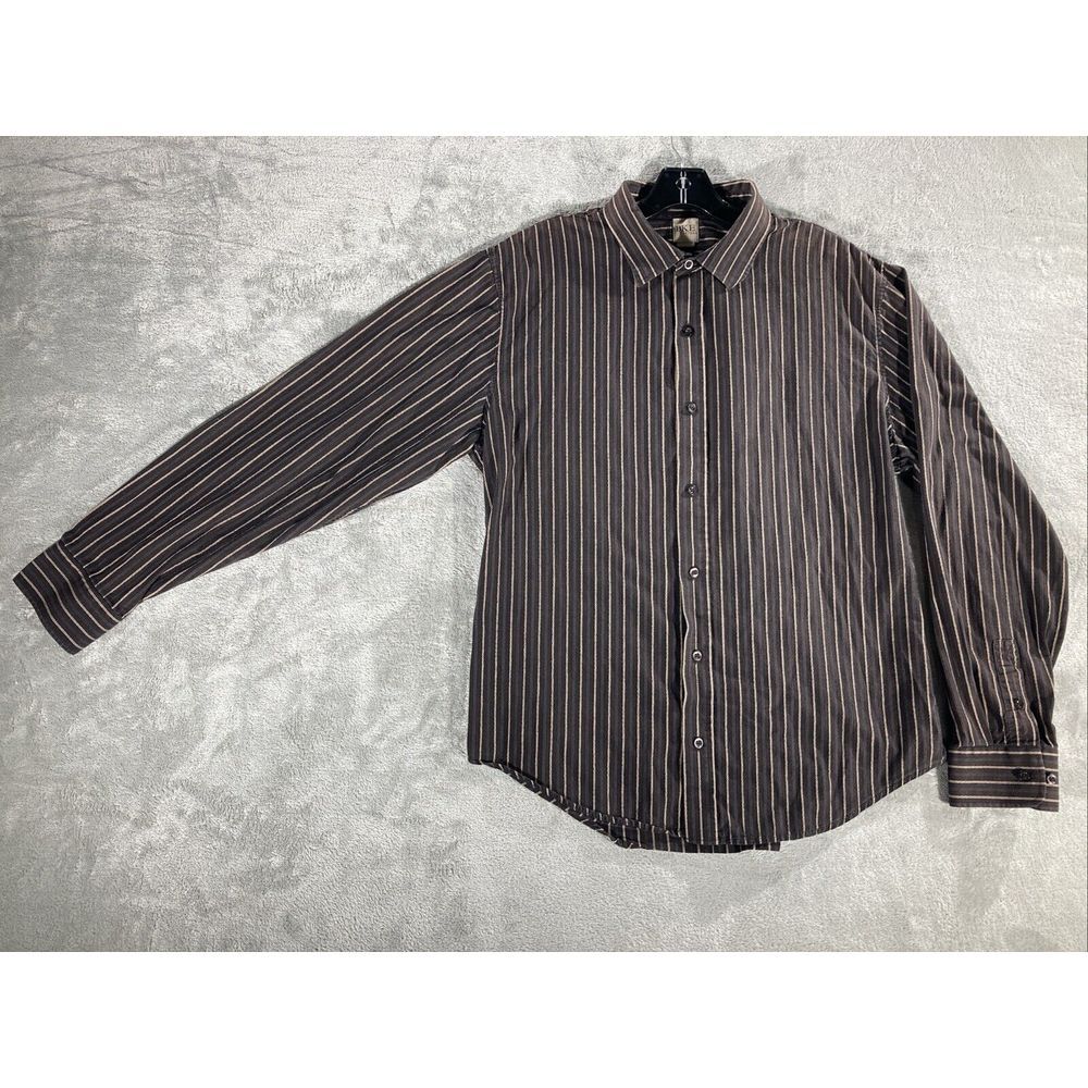 Buckle BKE Contour Long Sleeve Shirt Mens Size XL Causal Button Down